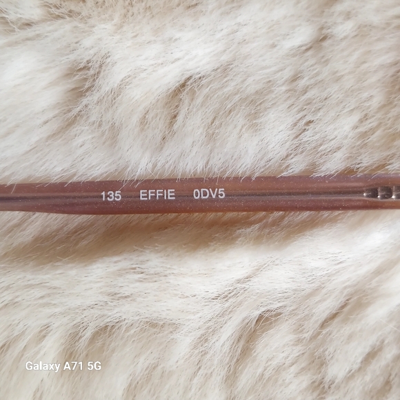 Kate Spade Frame Effie 0DV5 Light Tortoise on Lavender Half Rim Italy  5… - Picture 7 of 11